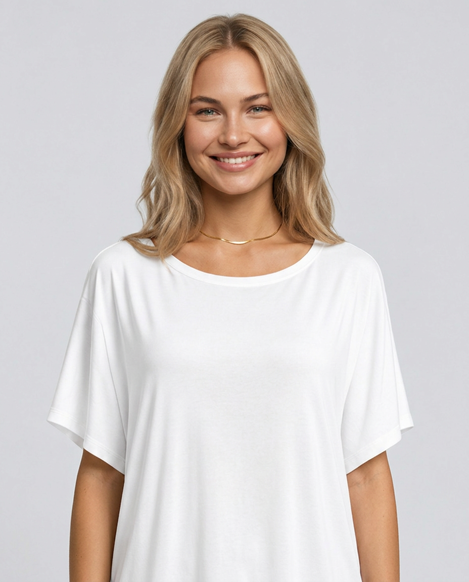 Deena | Short Sleeve Maxi Dress with Side Pockets