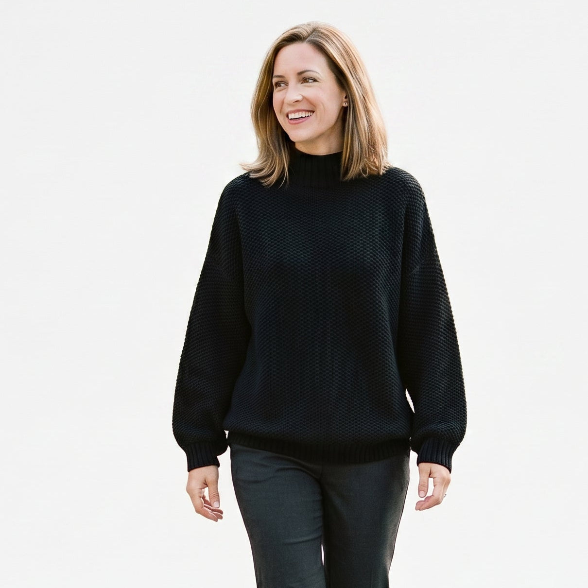 Odette | Relaxed Cozy Knit Sweater Top