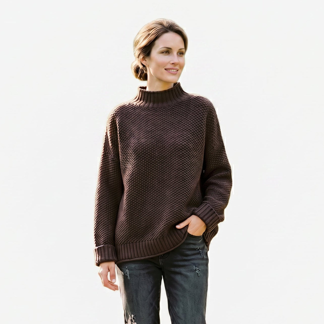 Odette | Relaxed Cozy Knit Sweater Top