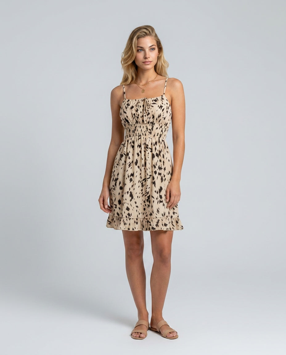 Naia | Leopard Print Mini Dress
