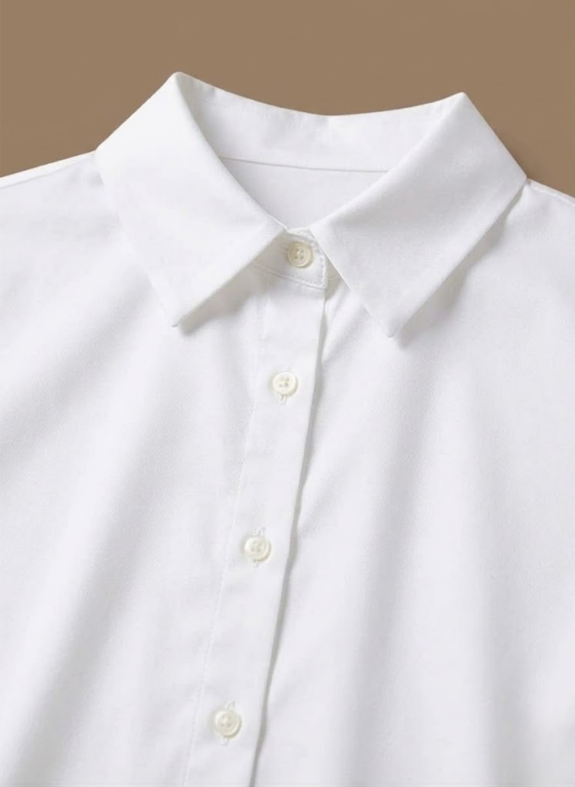 Willa | Long Sleeve Satin-Look Button-Up Top