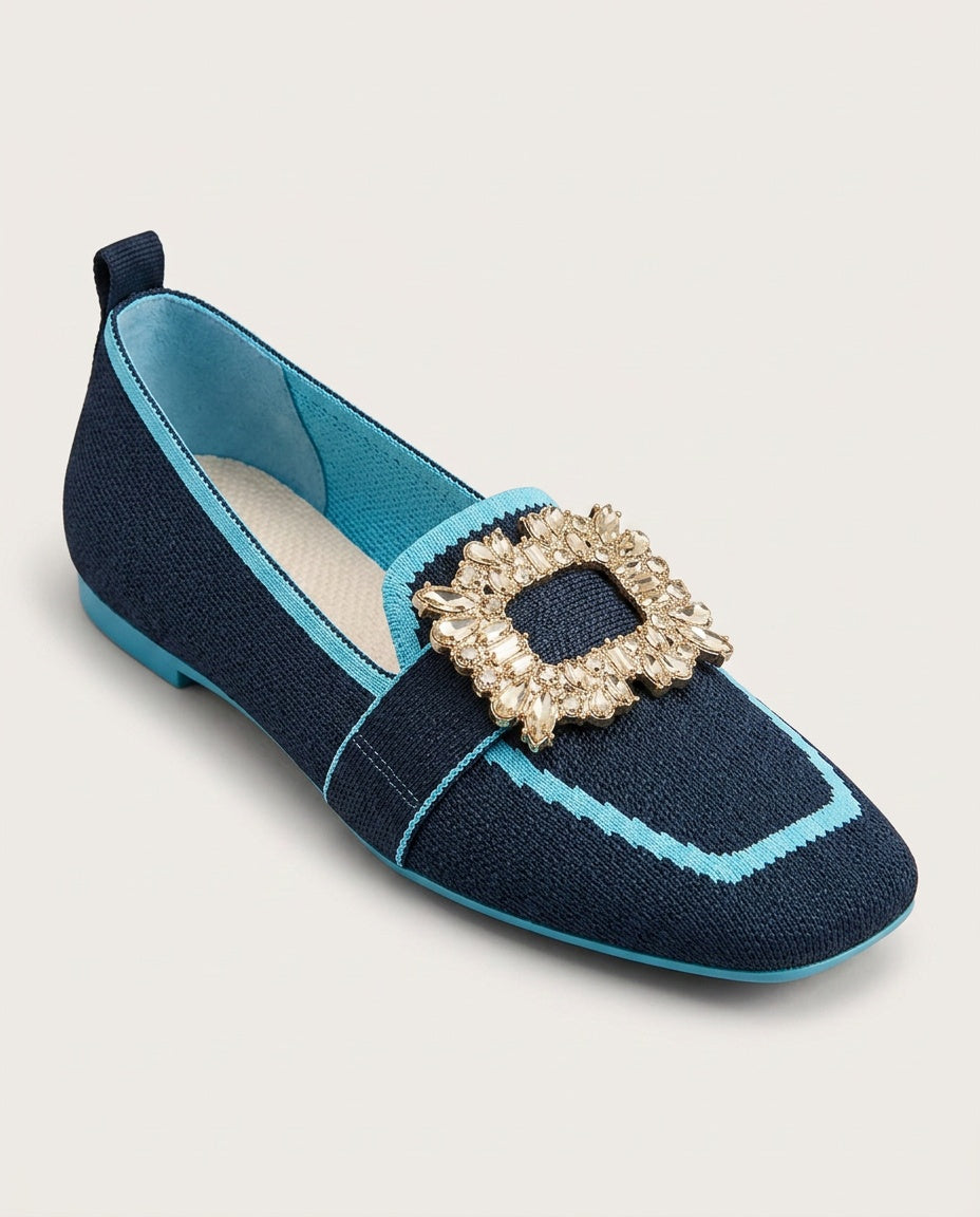 Emilia | Buckle Cushioned Footbed Loafers