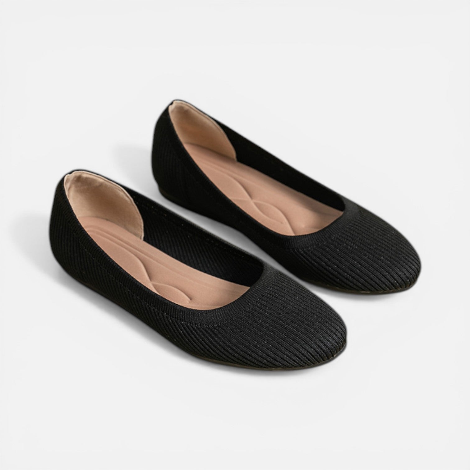 Elodie | Knit Ballet Slip-On Loafers