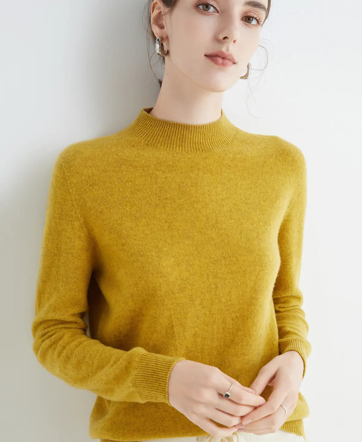 Winnie | Classic Long Sleeve Merino Wool Jumper