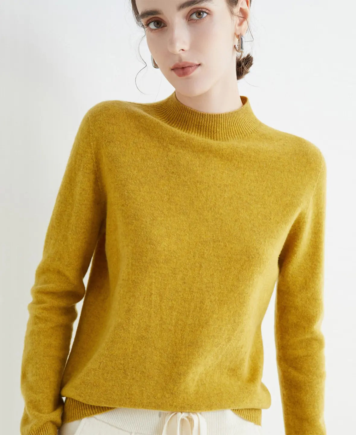 Winnie | Classic Long Sleeve Merino Wool Jumper