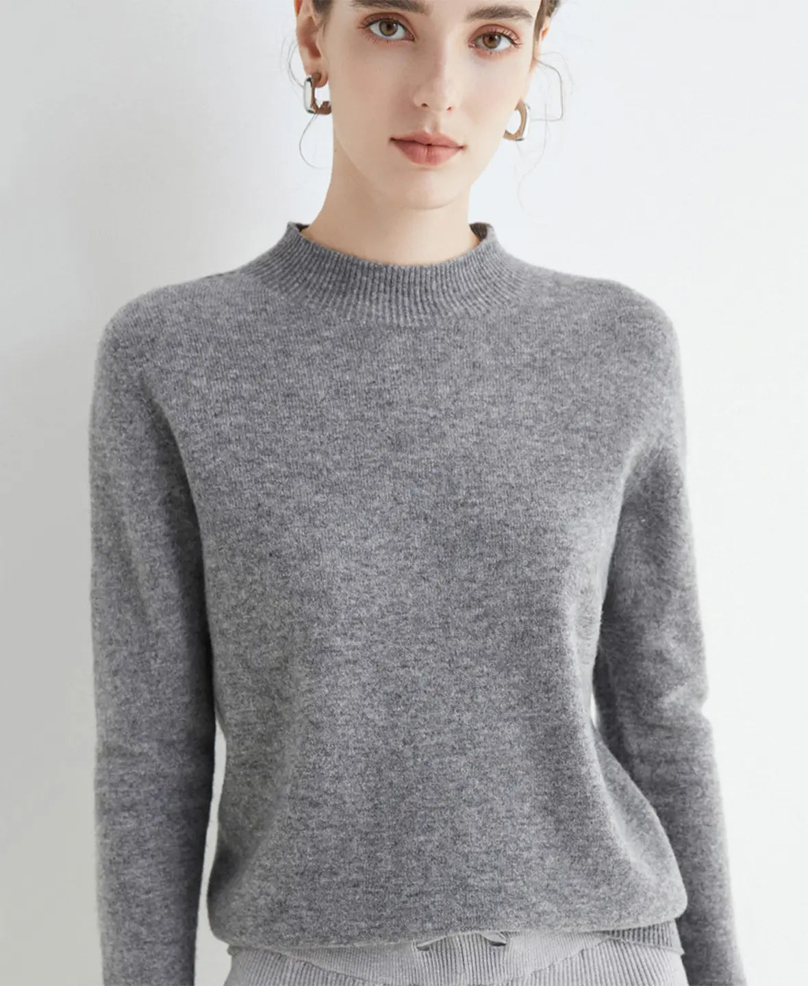 Winnie | Classic Long Sleeve Merino Wool Jumper