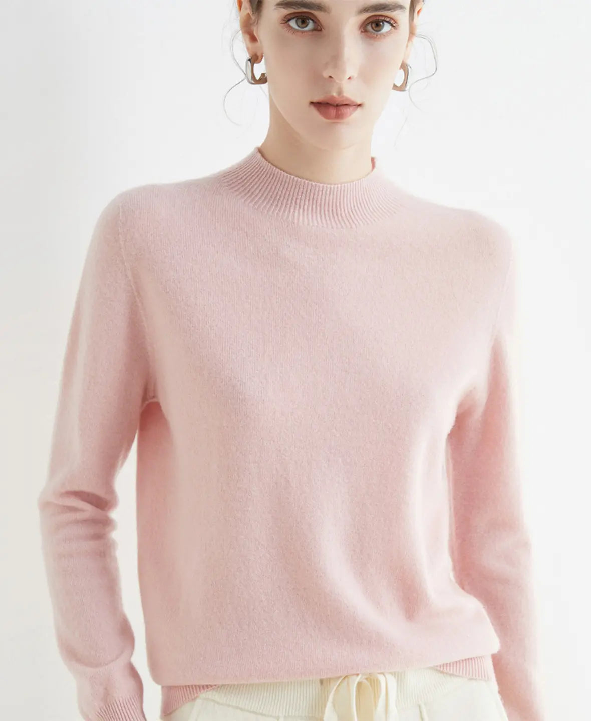 Winnie | Classic Long Sleeve Merino Wool Jumper