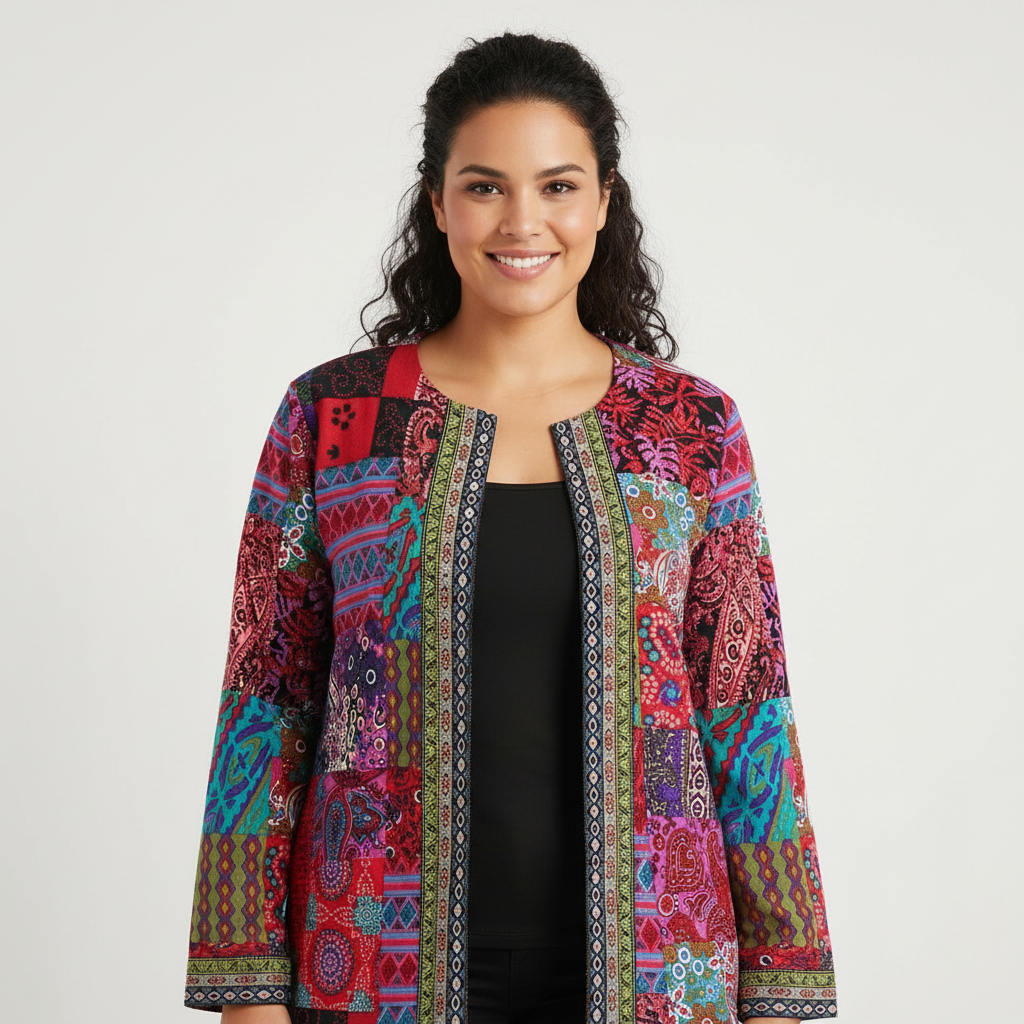 Zaria | Bohemian Patchwork Vest