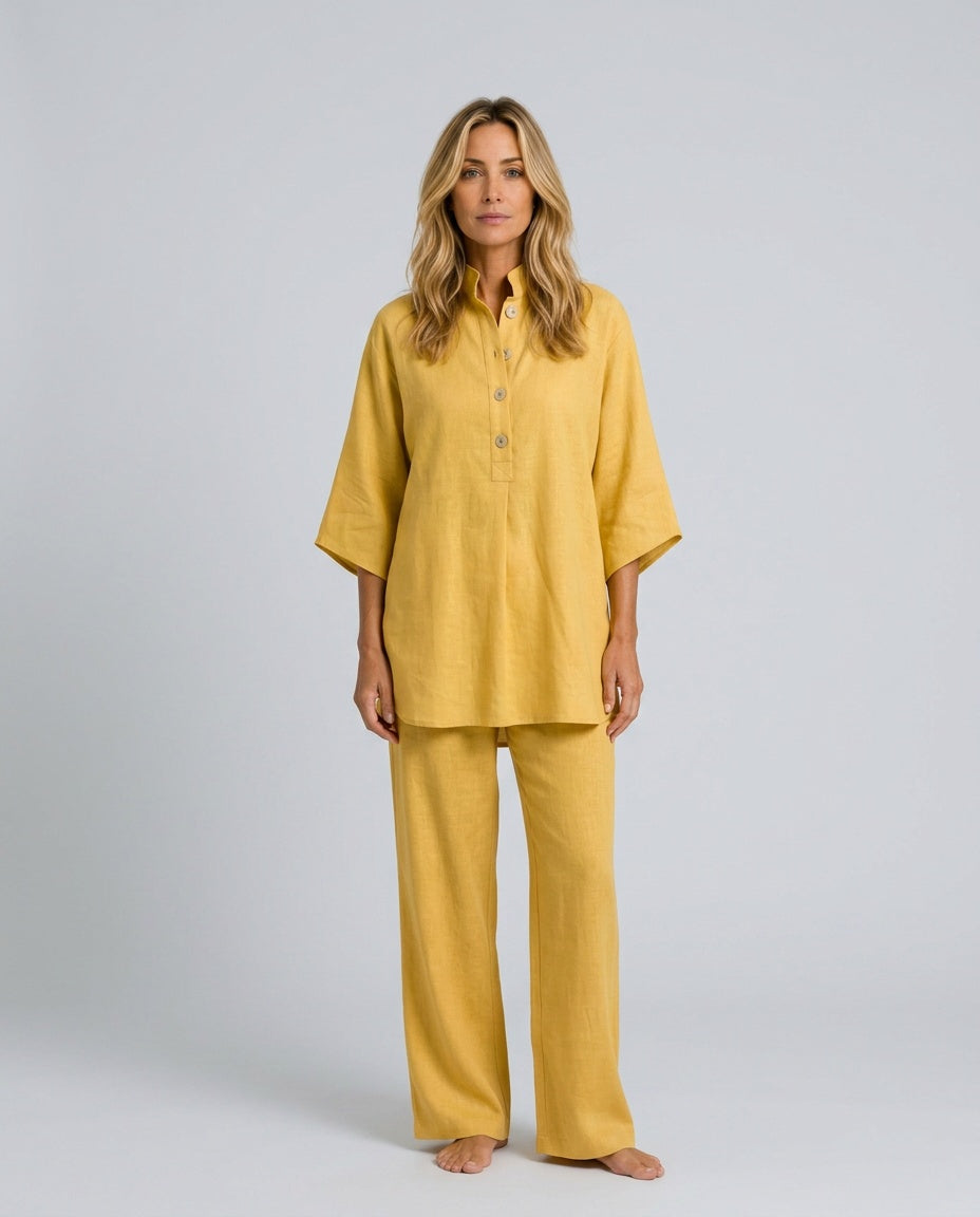 Vivienne | Batwing Sleeve Wide Leg Trouser Set
