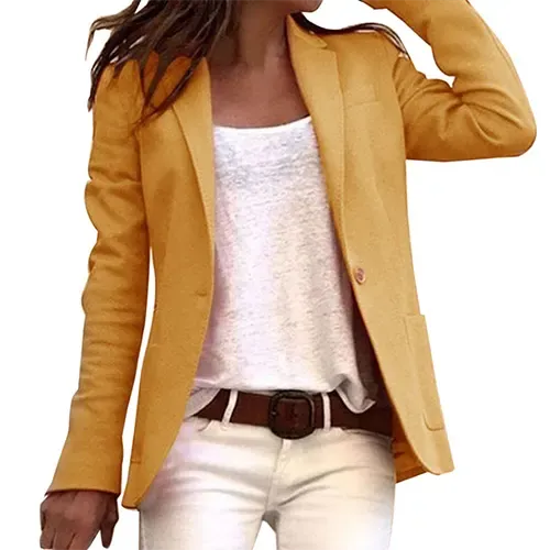 Isaline | Long Sleeve Casual Blazer