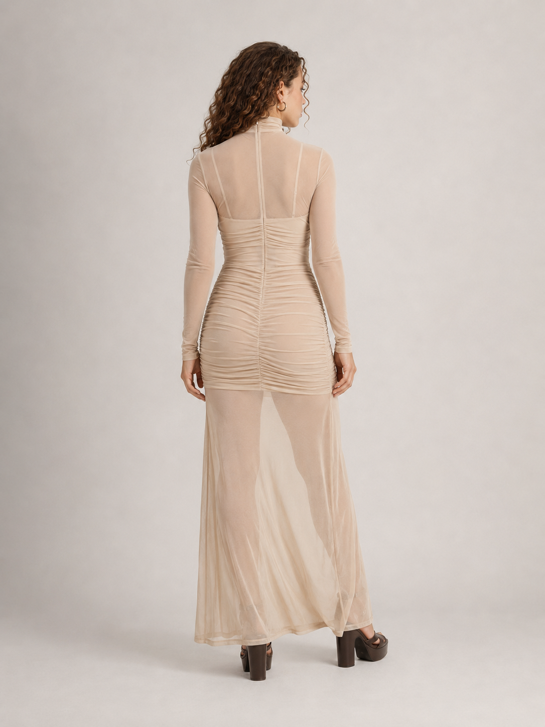 Blair | Long Sleeve Bodycon Maxi Dress