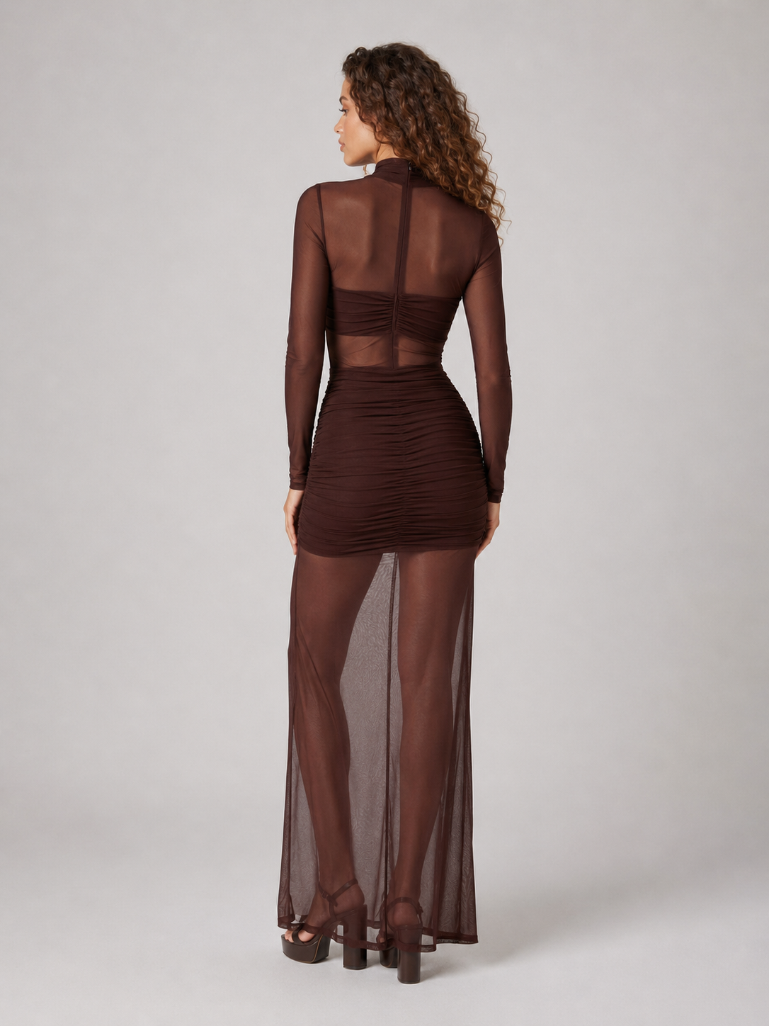 Blair | Long Sleeve Bodycon Maxi Dress
