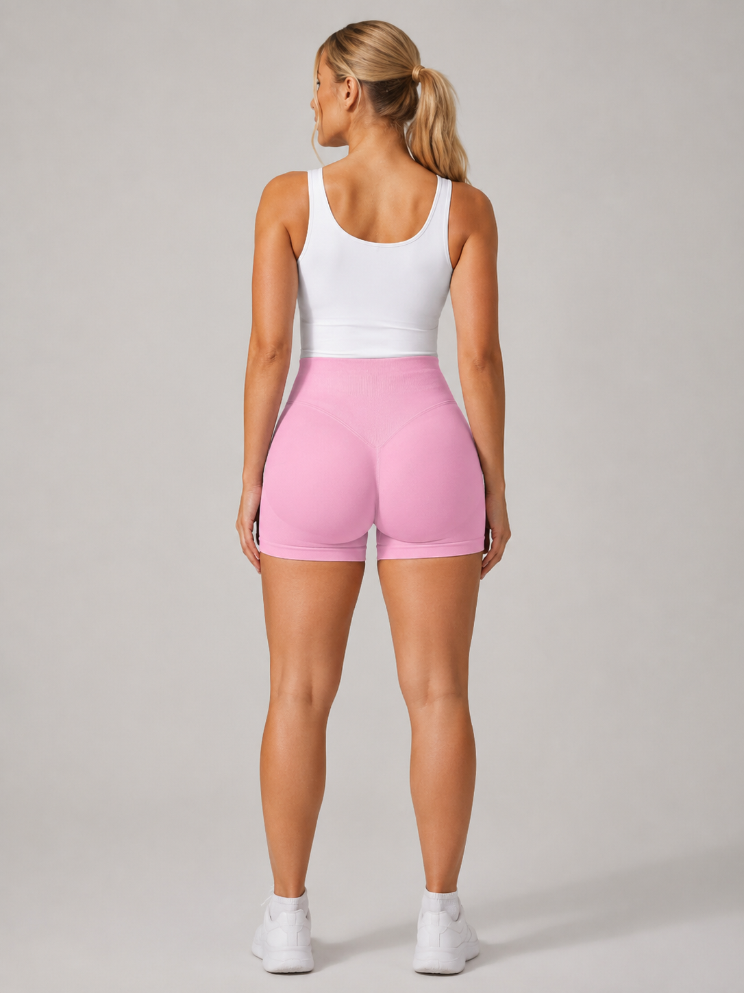 Ava | High-Waisted Non-Roll Active Shorts