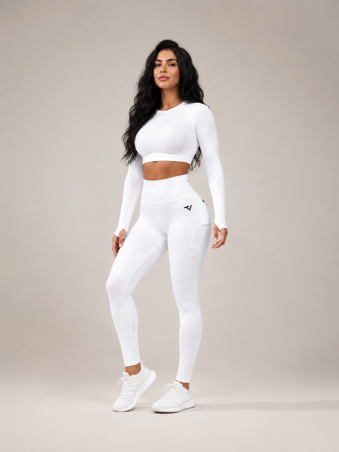 Micaela | High Waist Flap Pocket Fitness Leggings
