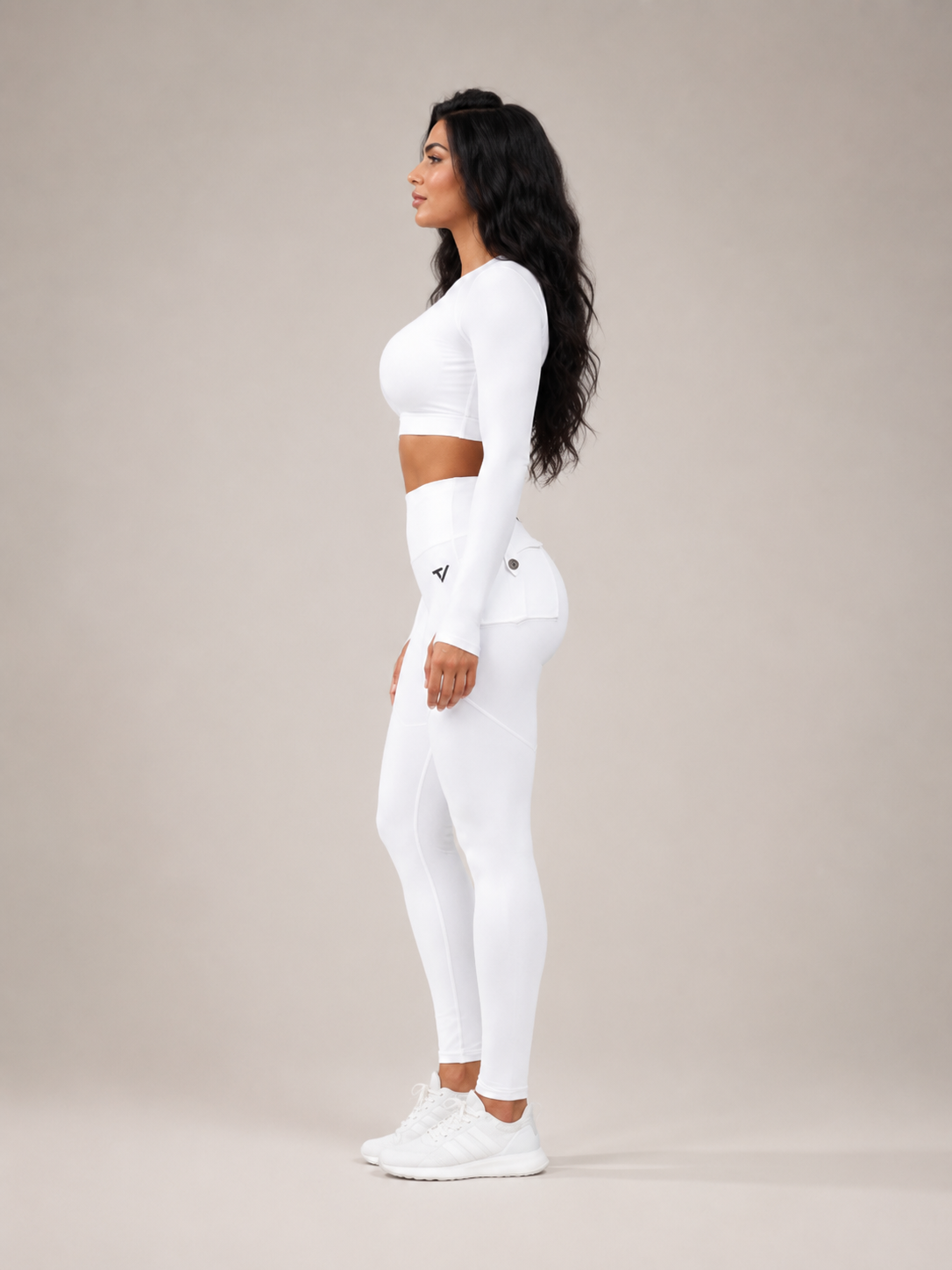 Micaela | High Waist Flap Pocket Fitness Leggings
