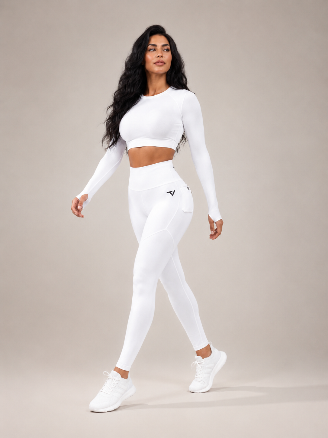 Micaela | High Waist Flap Pocket Fitness Leggings