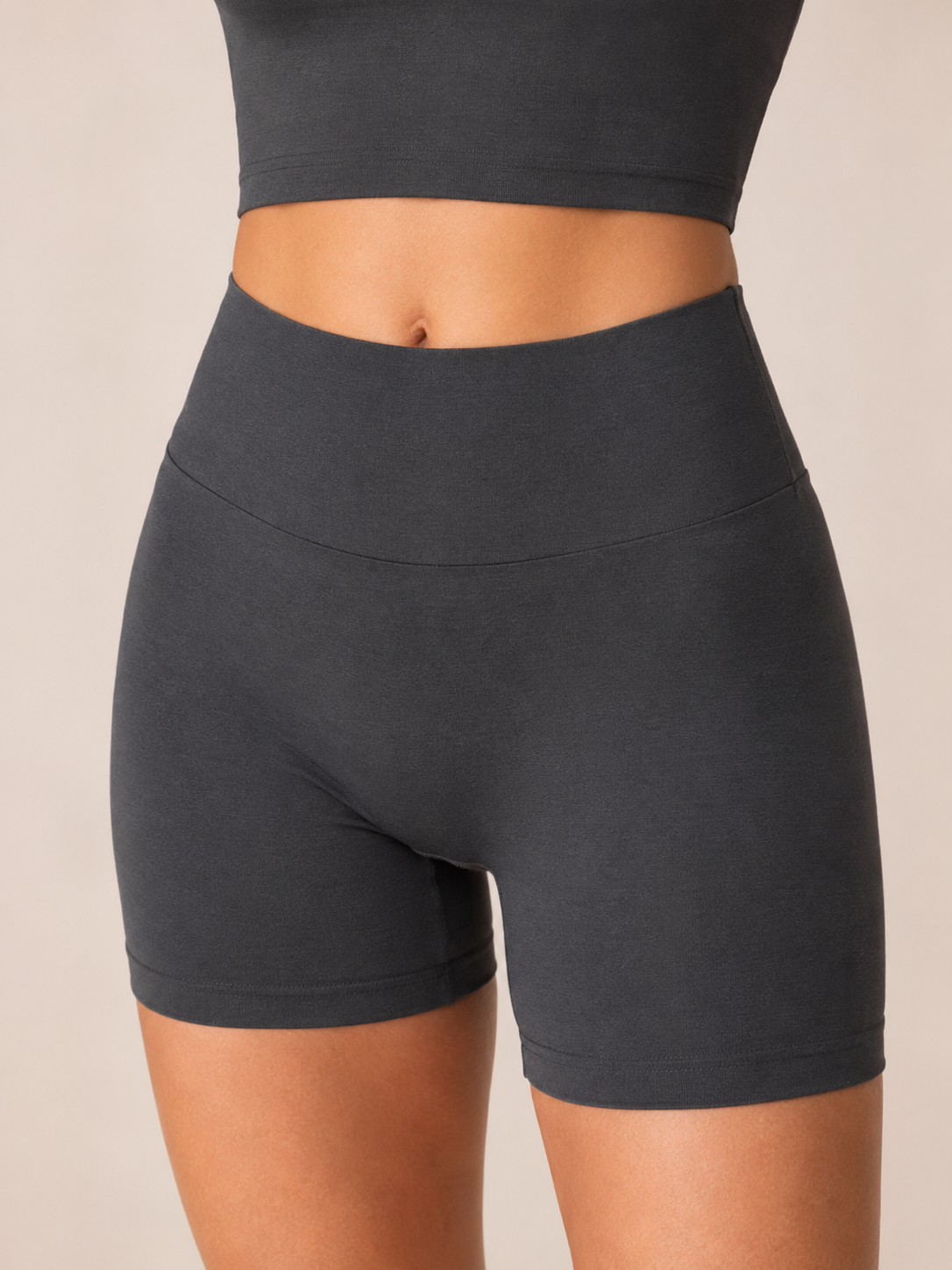 Daniela | Ribbed Seamless Crop Top & Legging Co-ord Set