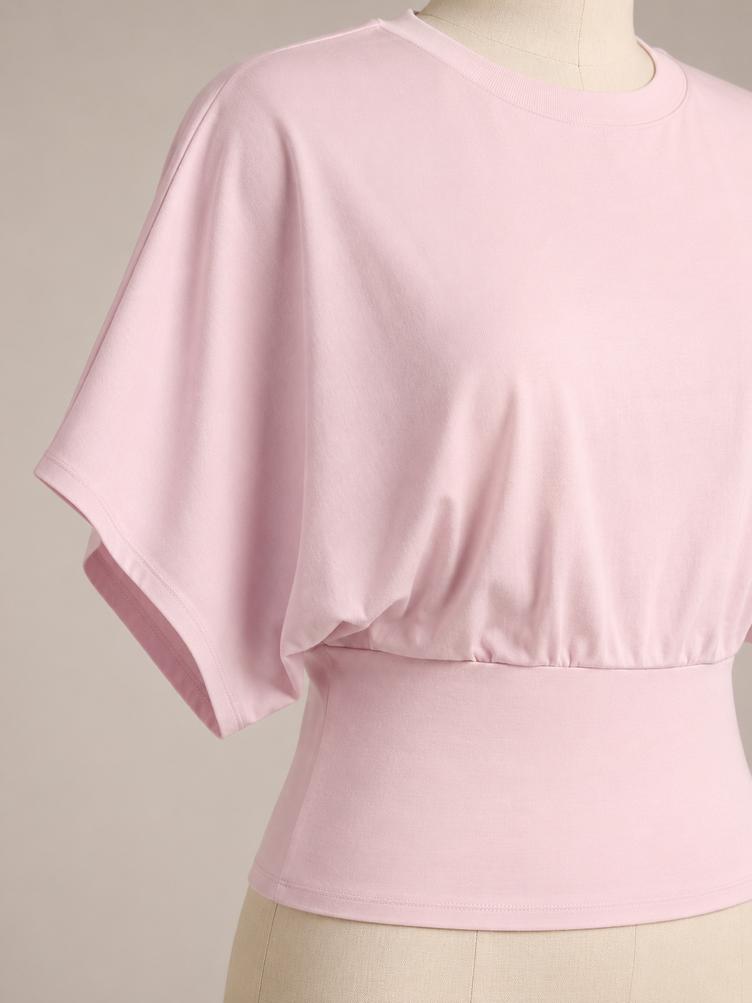 Micaela | Short Batwing Sleeve T-Shirt