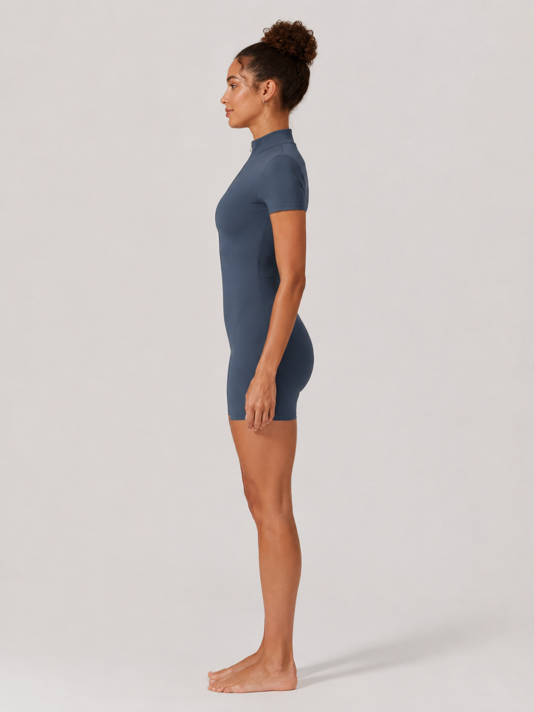 Una | Zip-Front Seamless Active Jumpsuit