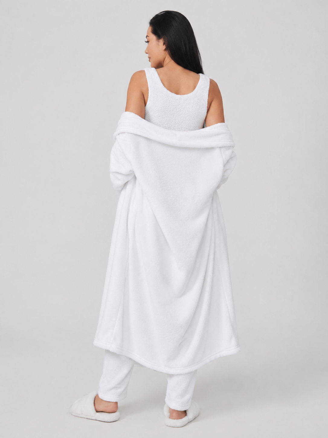 Priya | Three-Piece Plush Fleece Lounge Set