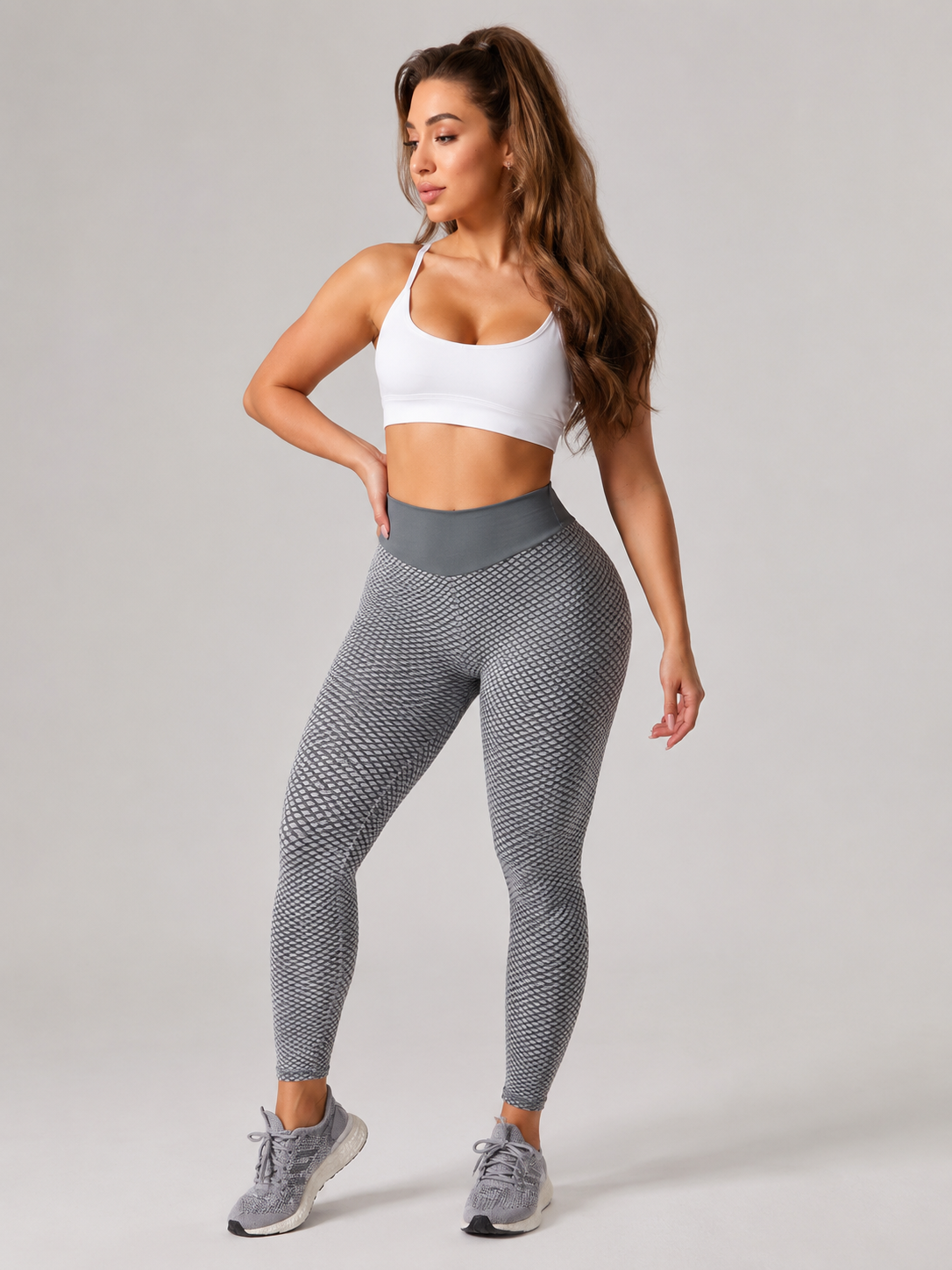 Lorena | High-Waisted Scrunch Full Length Leggings