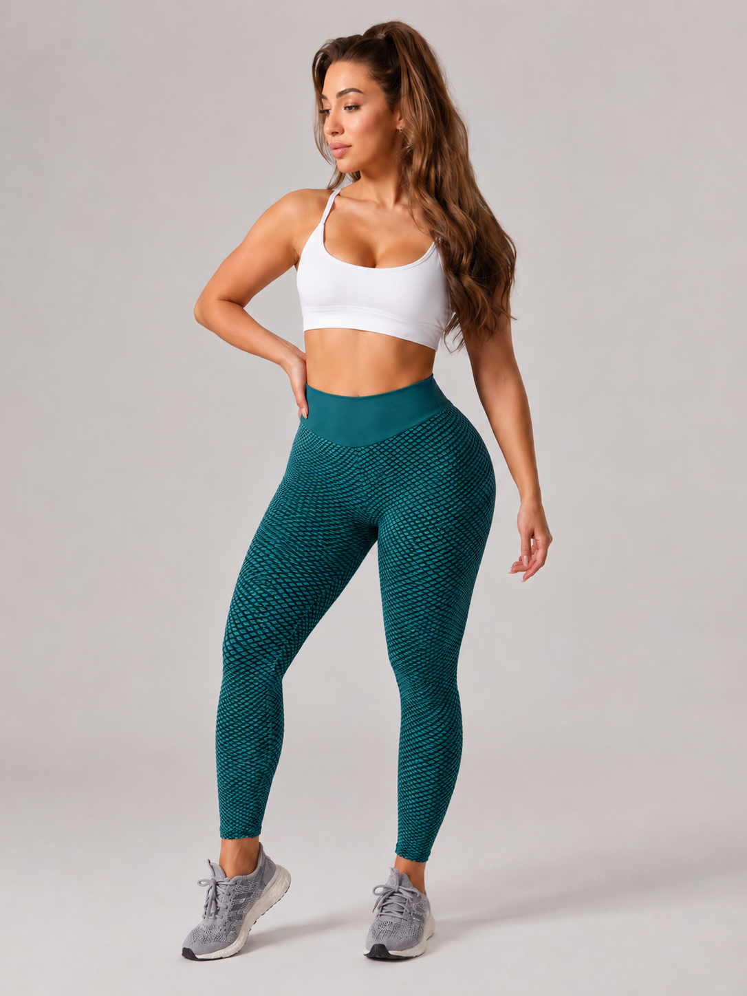 Lorena | High-Waisted Scrunch Full Length Leggings