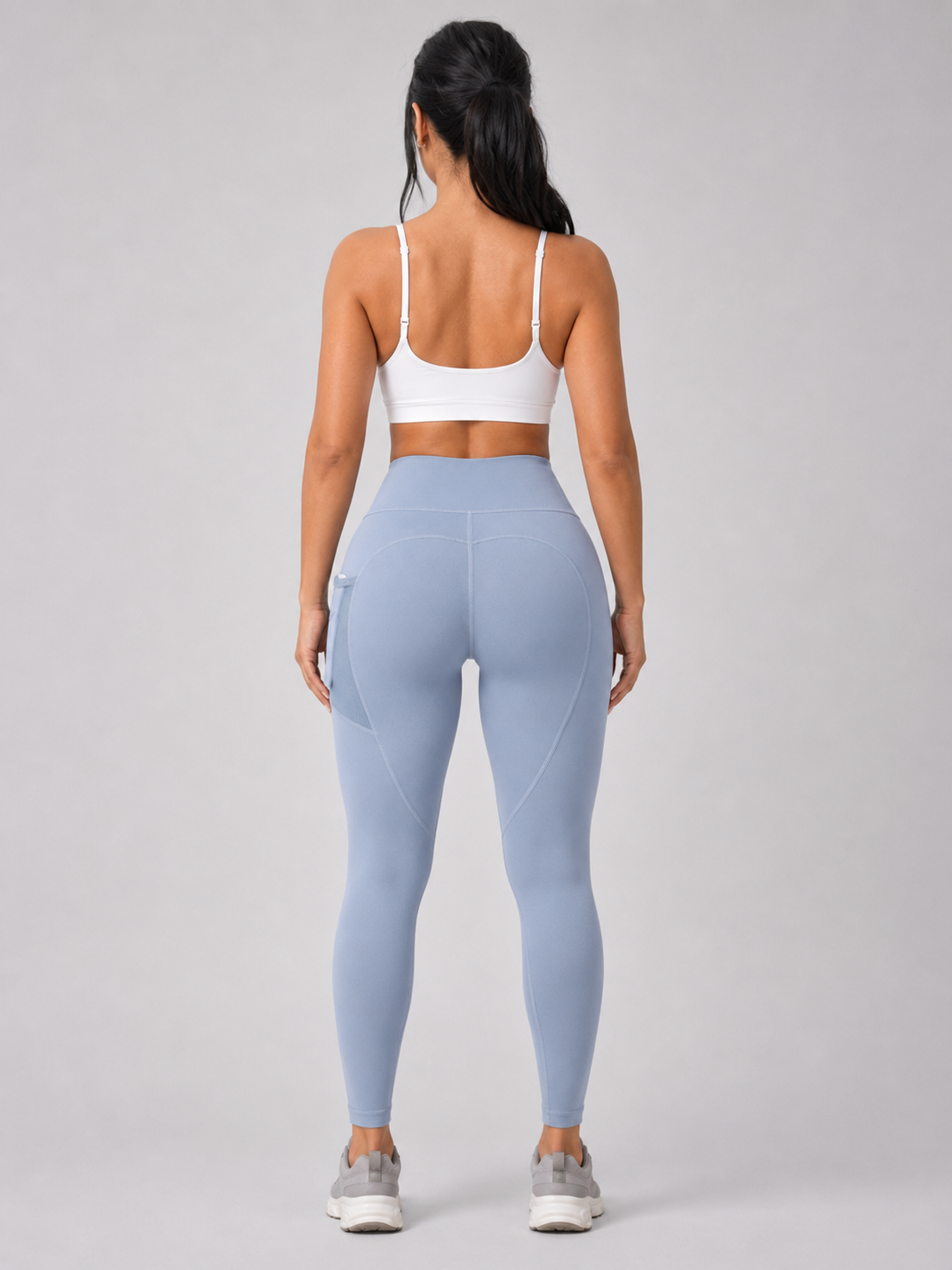 Liv | High-Waisted Contour Seam Sports Leggings