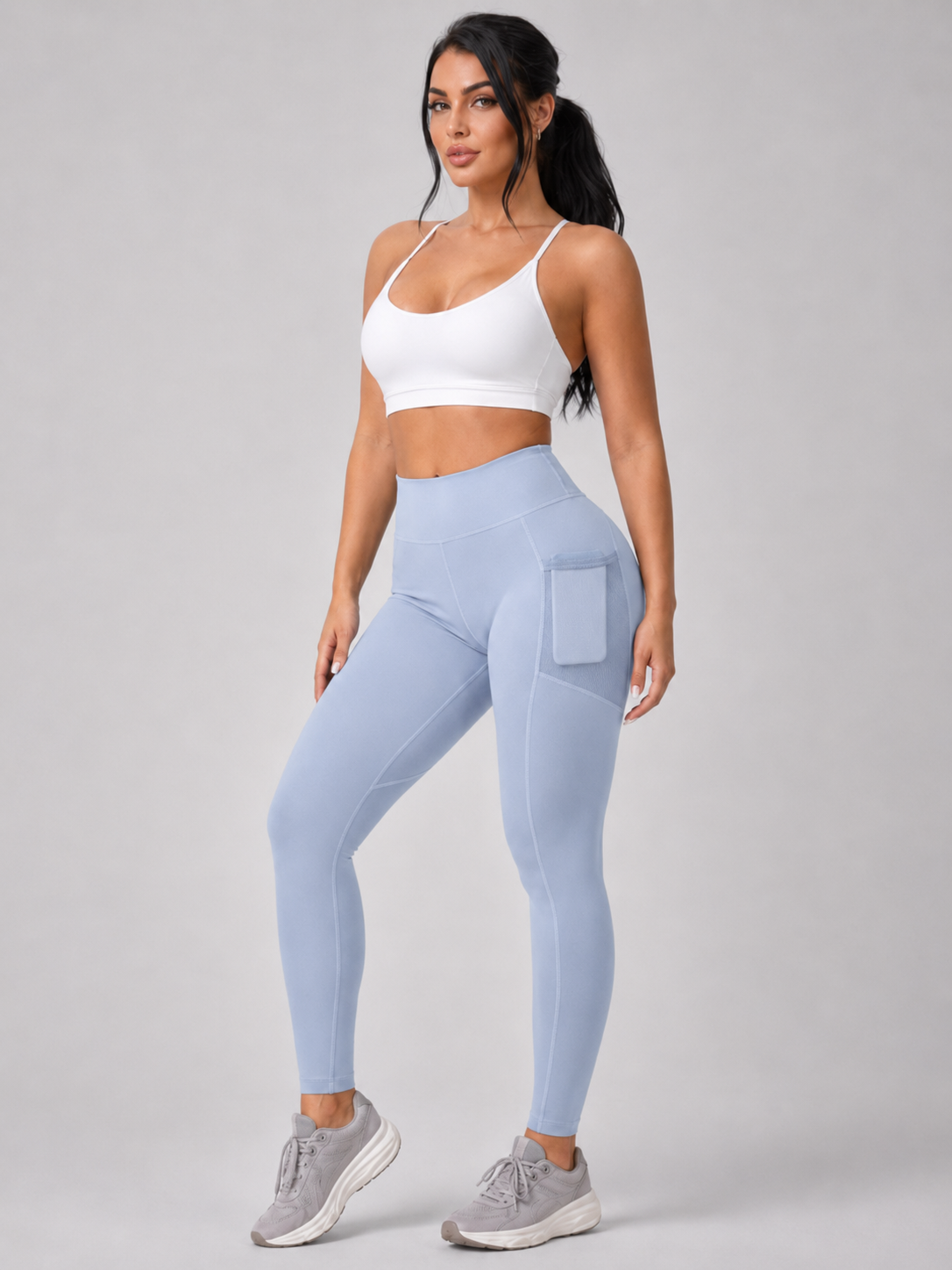 Liv | High-Waisted Contour Seam Sports Leggings