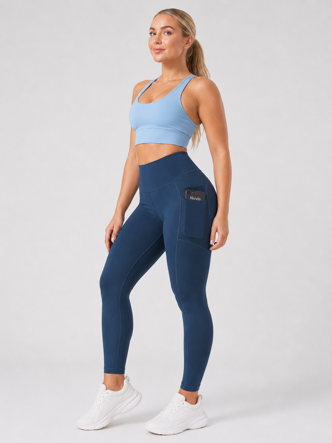 Liv | High-Waisted Contour Seam Sports Leggings