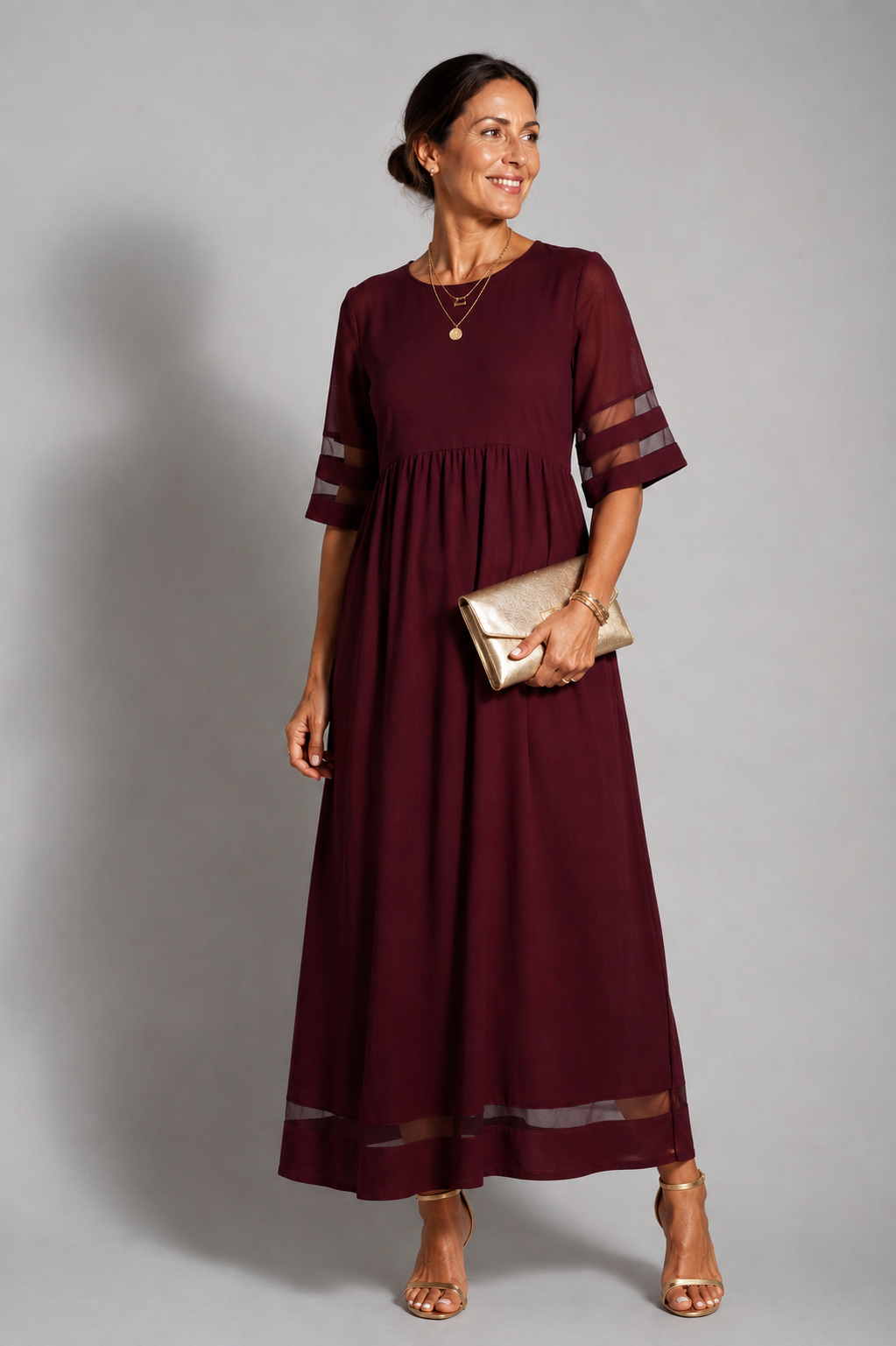 Orla | Flattering Tummy-Smoothing Midi Dress