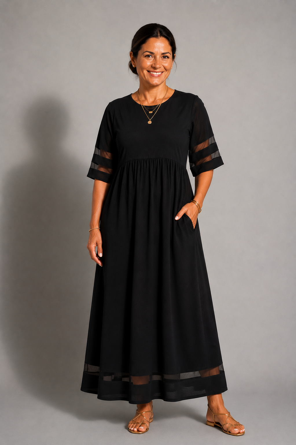 Orla | Flattering Tummy-Smoothing Midi Dress