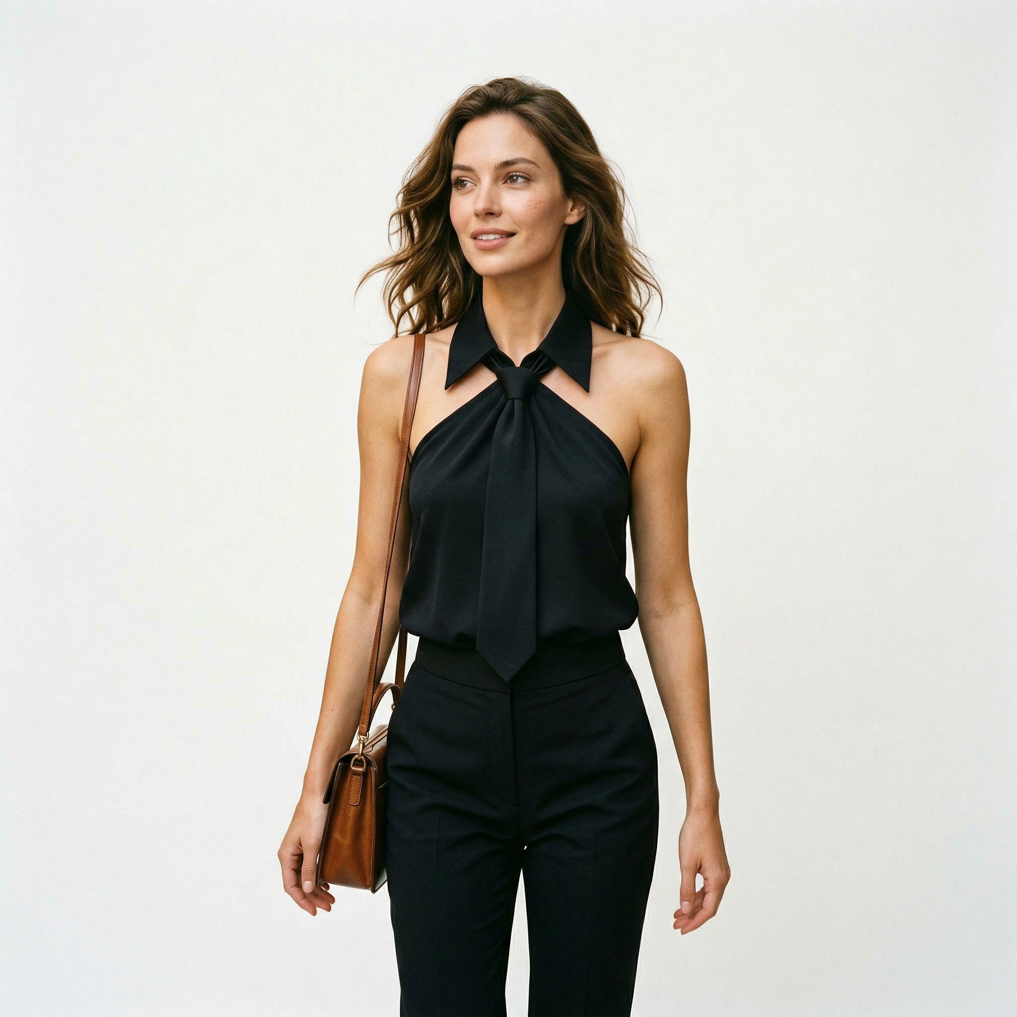 Mabel | Sleeveless Halter Summer Top