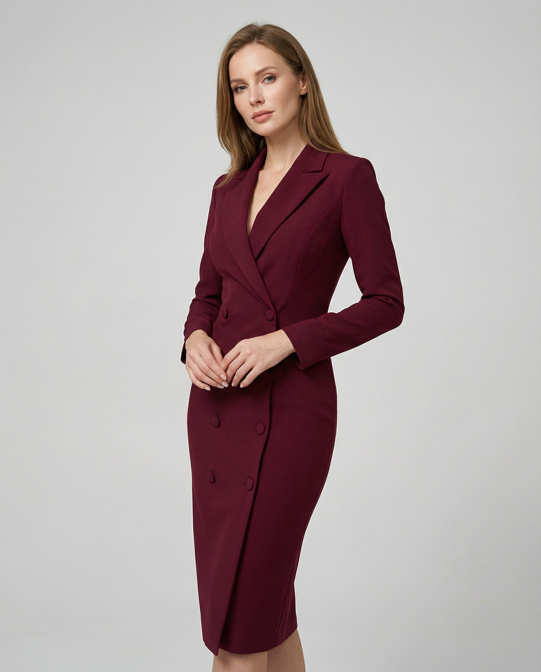 Blair | Tailored Blazer Midi Dress