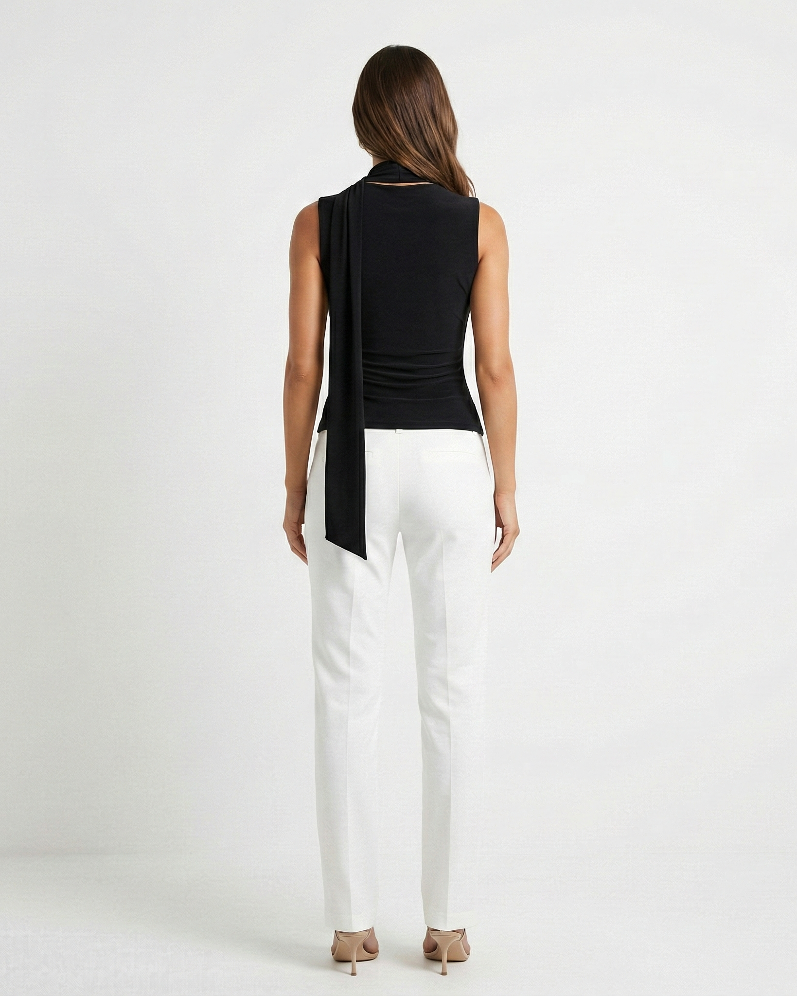 Anais | Cropped Ribbon Detail Camisole Top