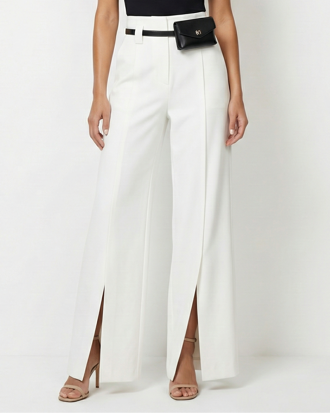 Florencia | High-Rise Pleated Wide-Leg Trousers