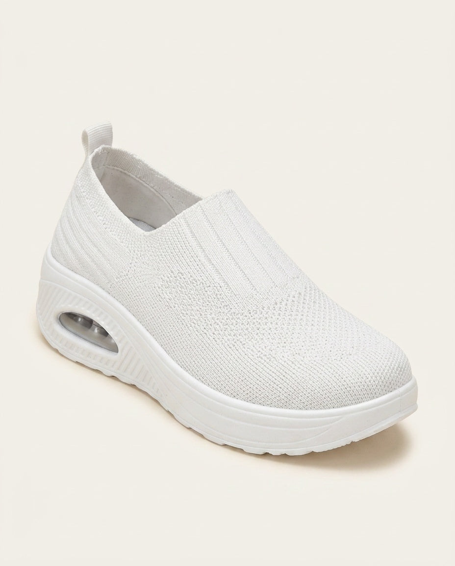 Delphine | Knit Slip-On Cushioned Walking Shoes