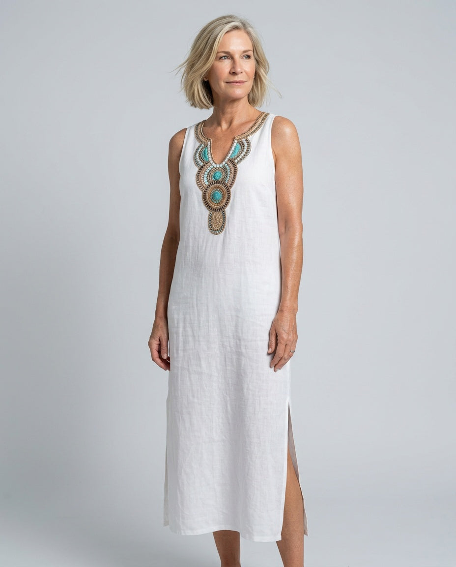 Maeve | Airy Flow Midi Dress