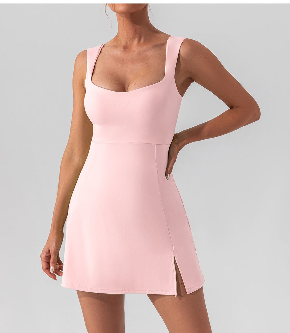 Opal | Sleeveless Shaping Mini Dress with Built-In Support