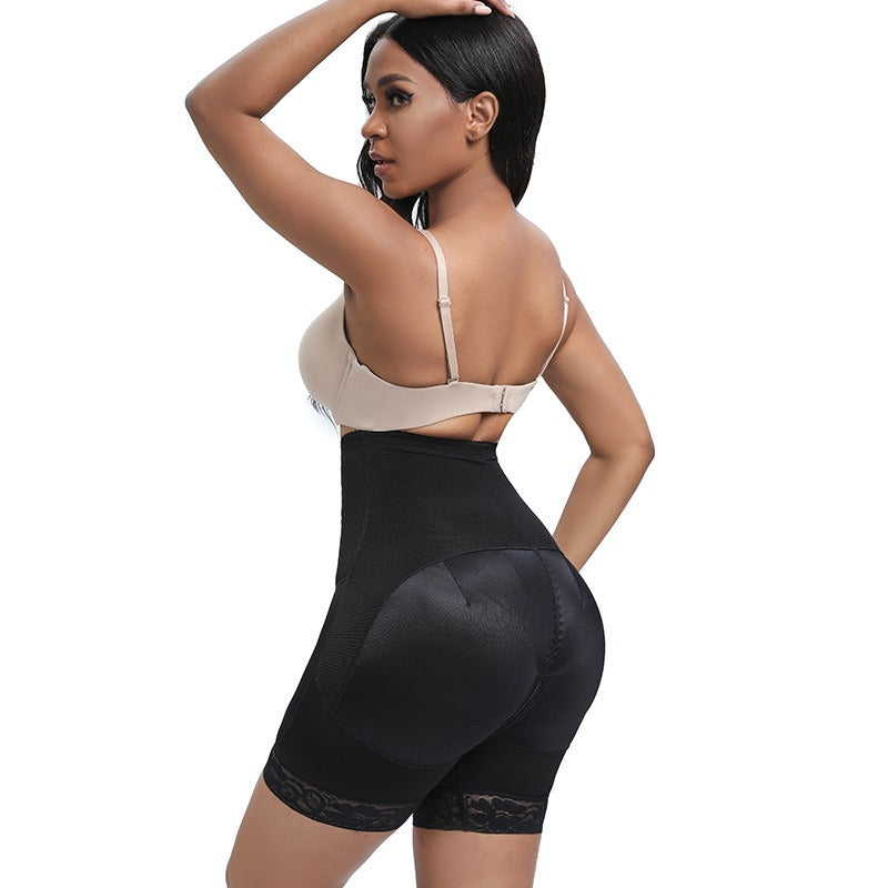 Priya | Front-Zip High-Waist Shaping Shorts