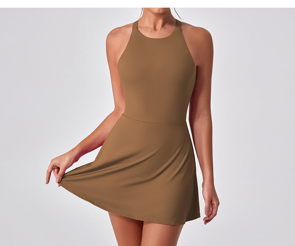 Beatrix | Seamless Sculpting Short Sleeve Mini Dress
