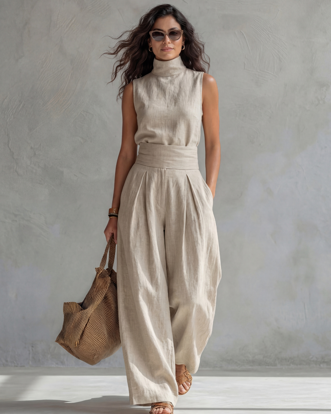 Clara | Wide Leg Tailored Co-ord Set