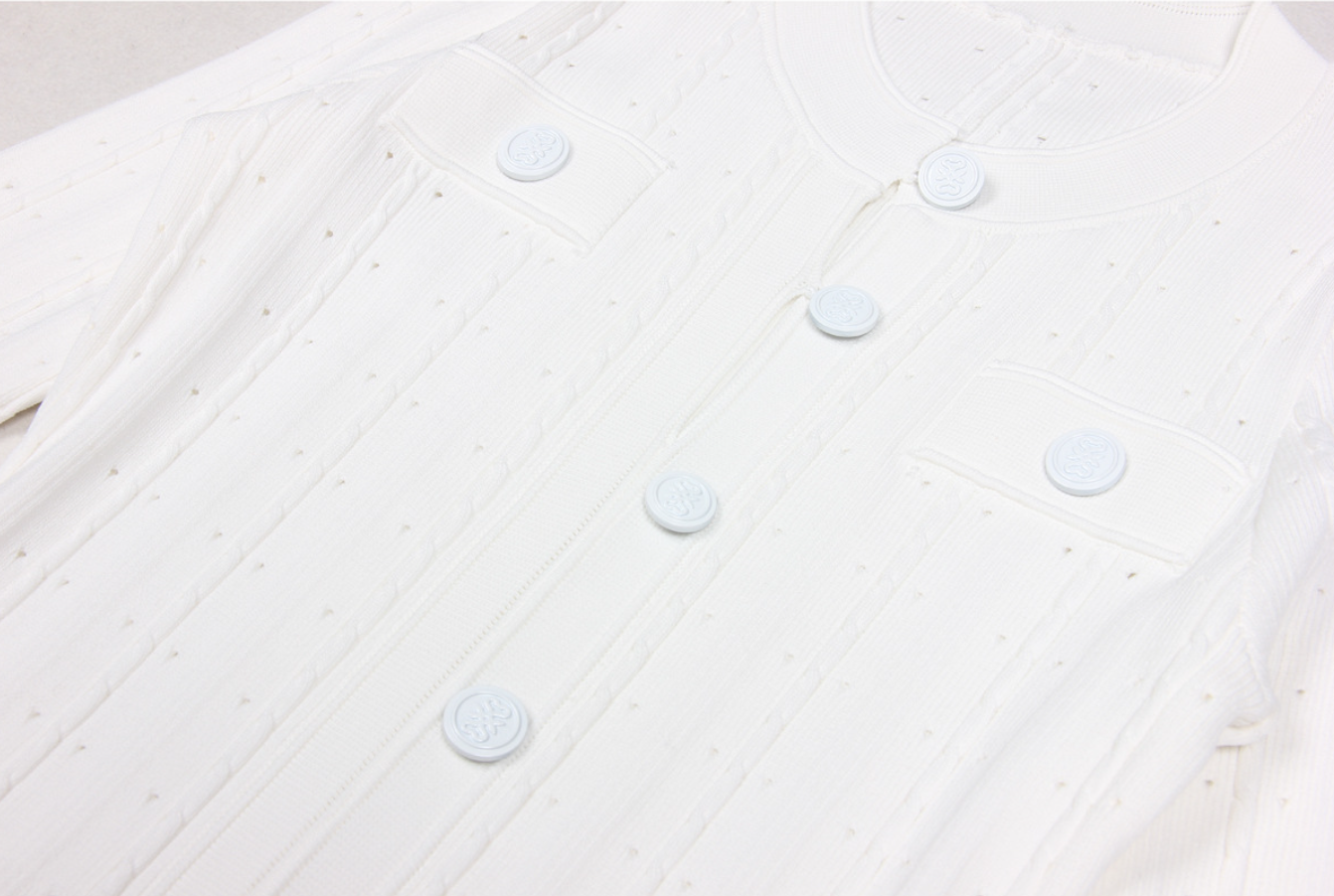 Orla | Studded Long Sleeve Midi Dress