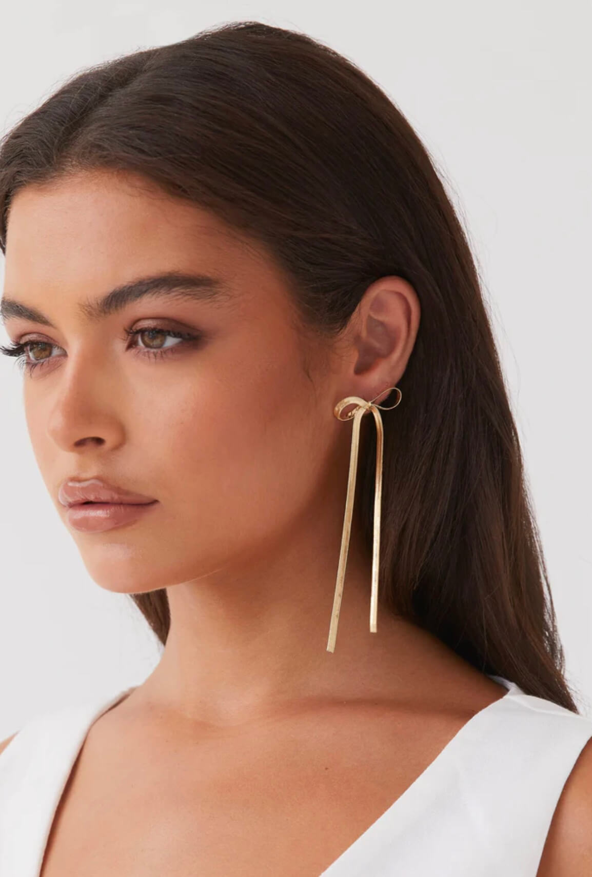 Carmen | Cut-Out Open Ring Drop Earrings