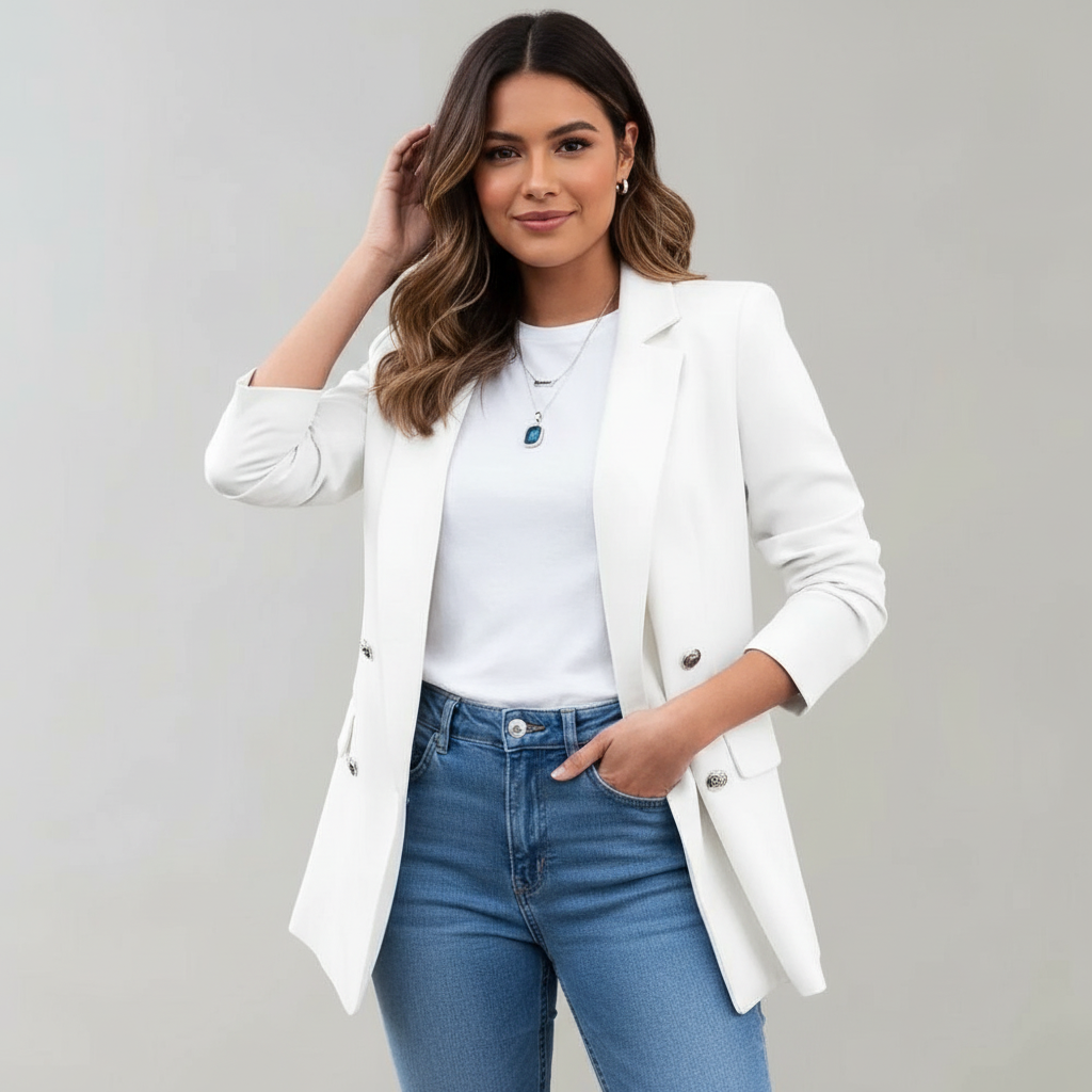 Yara | Three-Quarter Sleeve Tailored Blazer