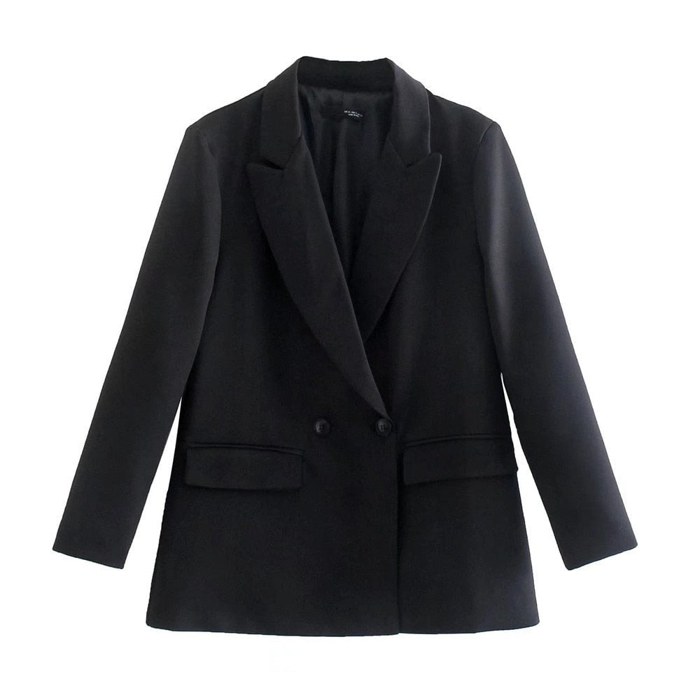 Yara | Double-Breasted Structured Blazer