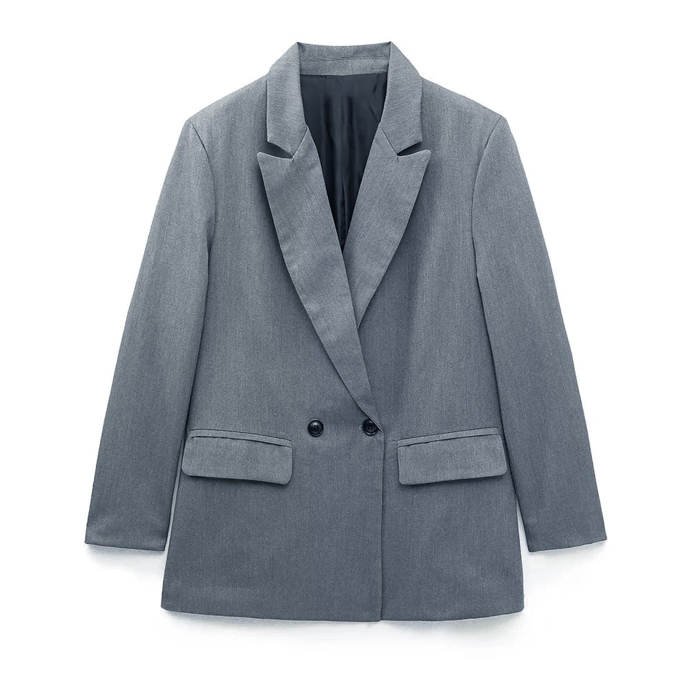 Yara | Double-Breasted Structured Blazer