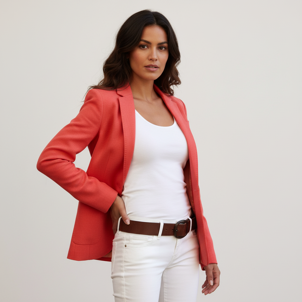 Valentina | Tailored Polyester Blazer