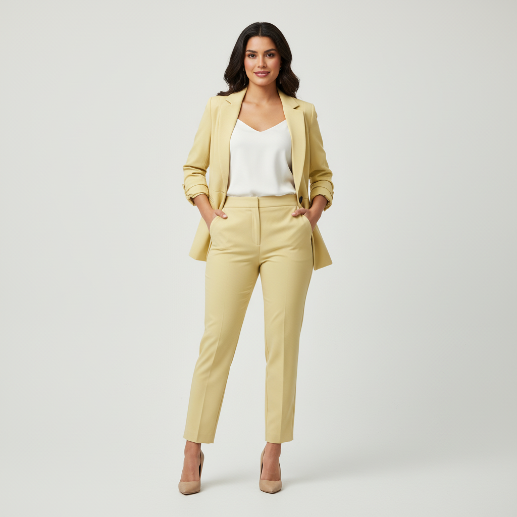 Opaline | Tailored Blazer & Wide-Leg Trouser Co-ord Set
