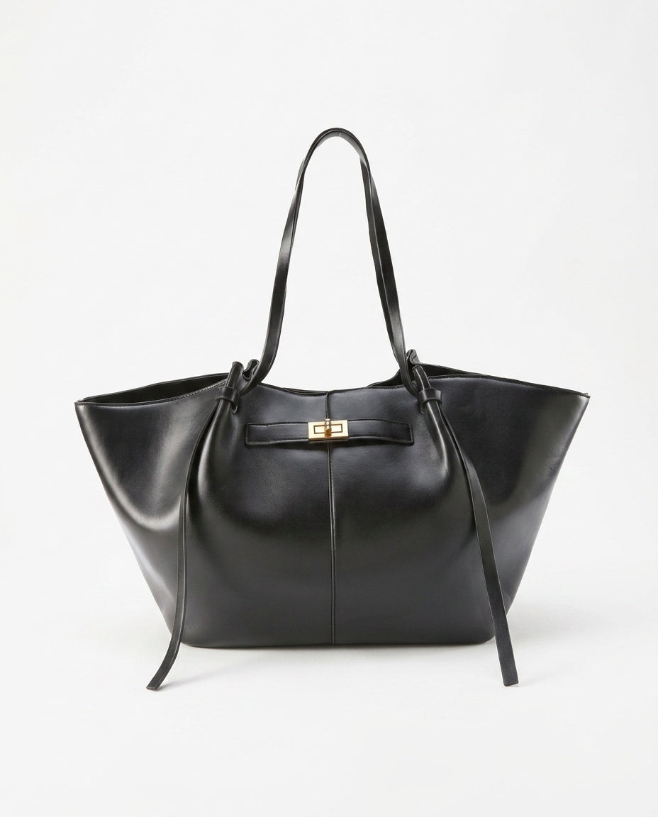 Gerda | Sculpted Slouchy Shoulder Shopper Bag
