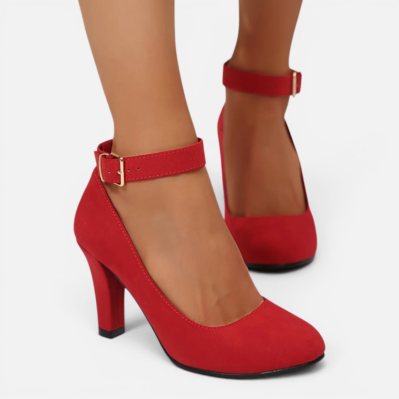Thea | Ankle Strap Pointed Toe High Heel Sandals